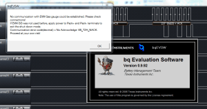 Toshiba battery not detected with smart battery hardware/software