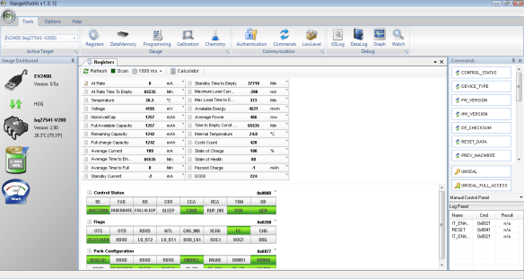 bq27541 updated to version 2.00