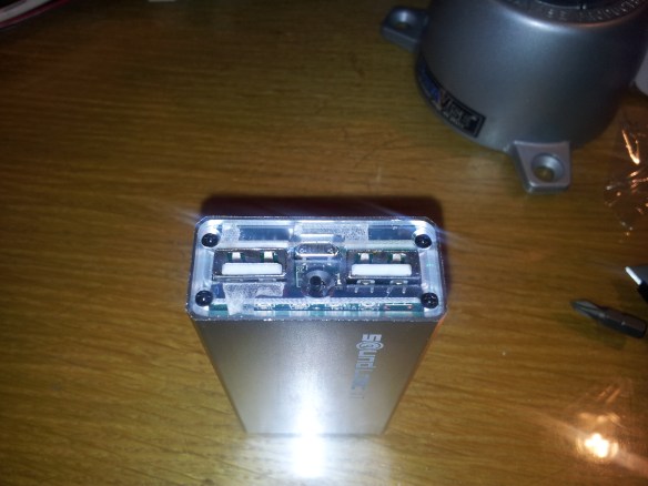 Removing covers reveals hidden screws