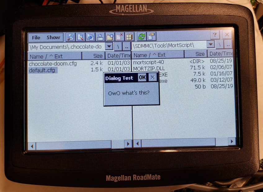 Testing out MortScript for the first time.