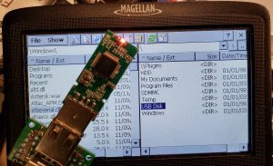 DIY adapter to get a USB host port.