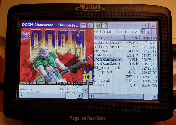 It runs Doom!