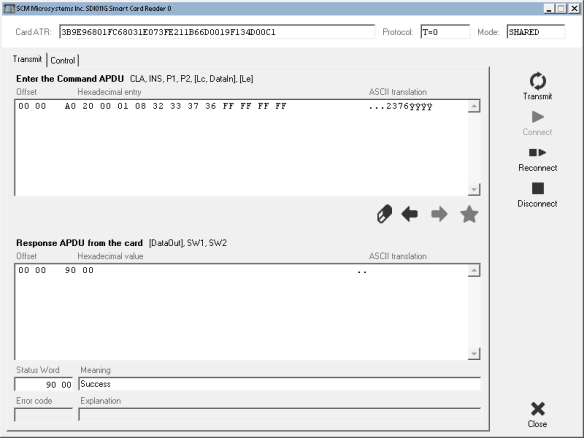SIM Card VERIFY PIN Test
