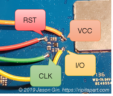 ZTE WF721 SIM Card Test Pads