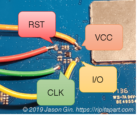 ZTE WF721 SIM Card Test Pads